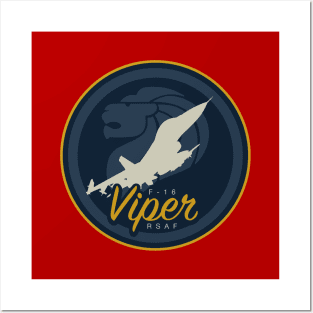 Singapore F-16 Viper Posters and Art